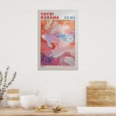 Yayoi Kusama Print, Modern Art Print, Yayoi Kusama ポスター (キッチン)