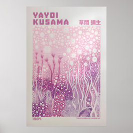 Yayoi Kusama Print, Modern Art Print, Yayoi Kusama ポスター