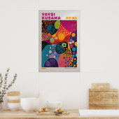 Yayoi Kusama Print, Modern Art Print, Yayoi Kusama ポスター (キッチン)