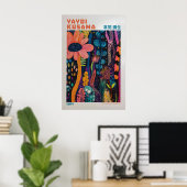 Yayoi Kusama Print, Modern Art Print, Yayoi Kusama ポスター (ホームオフィス)