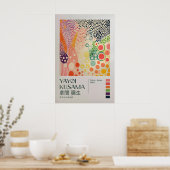 Yayoi Kusama Print, Modern Art Print, Yayoi Kusama ポスター (キッチン)