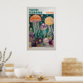 Yayoi Kusama Print, Modern Art Print, Yayoi Kusama ポスター (キッチン)