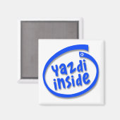 Yazdi内部 マグネット (正面/裏面)