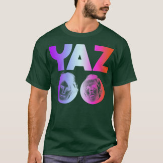 Yazoo 80sフェードカラーウェイシンセファンアート tシャツ