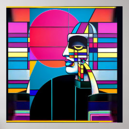 YB1 - Ken Gage New Wave Albumカバーアート ポスター