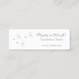 ♥ YBee *願いを作る*ブローボールシード。フローラ スキニー名刺