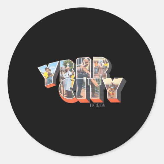 Yborシティフロリダ州 ラウンドシール (正面)
