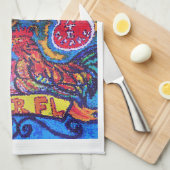 YBORフロリダティータオル キッチンタオル (四つ折り)