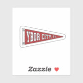 Ybor City - フロリダのペナント シール (シート)