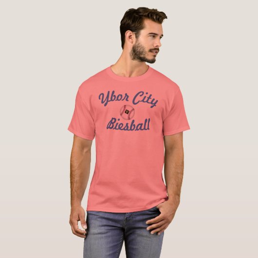 Ybor CIty "Biesball" Tシャツ (正面フル)