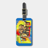 Ybor City Colorful  ラゲッジタグ (正面縦)