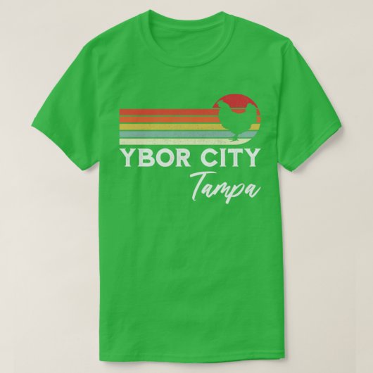 Ybor City Tampa Floridaチキンラバースーベリーウィーク Tシャツ (デザイン正面)