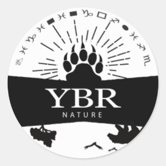 YBRnature_sticker ラウンドシール