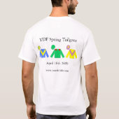 YDFのテールゲートの春2009年 Tシャツ (裏面)