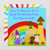 Yeがあります王室のなパーティーがYeのそれを聞くのを聞いて下さい 招待状 (正面/裏面)