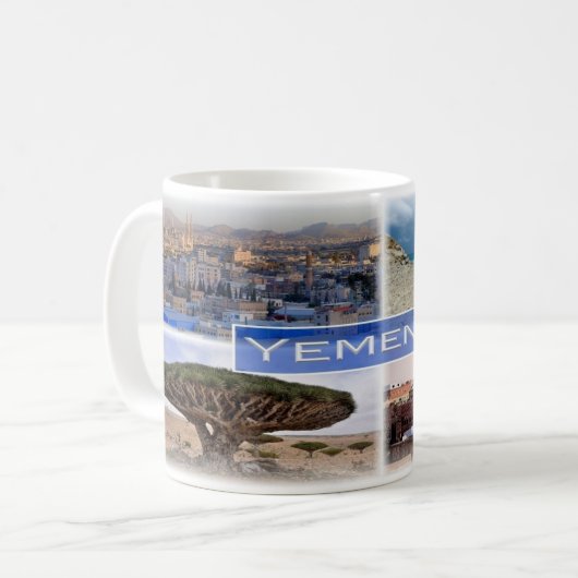 YEイエメン – コーヒーマグカップ (正面左)