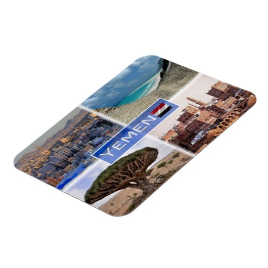 YEイエメン – サナ –  マグネット (左側)