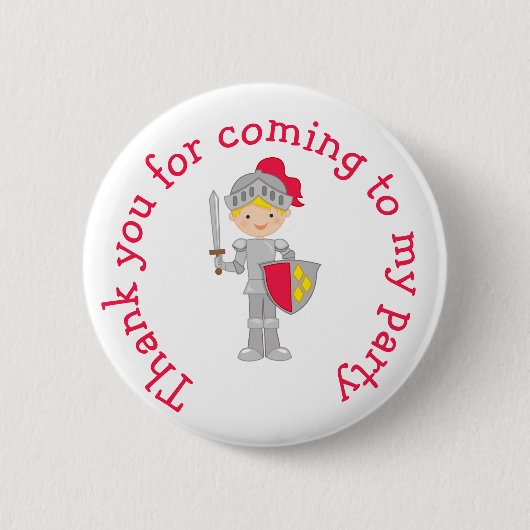 Ye Blonde Cute Knight 'Thank you for'来 s'を聞く 缶バッジ (正面)