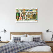 Ye Olde Curio Shop, Whaleの外観 キャンバスプリント (インサイチュ (寝室))