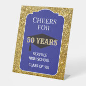 Yea! 50 Years! CUSTOM Class Reunion  台座サイン (正面)
