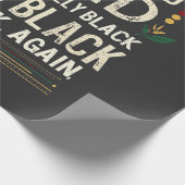 Yea I'm Mixed Unphanaotic Black History Month ラッピングペーパー (角)