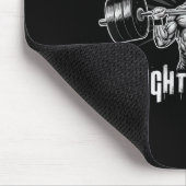 Yeah Buddy Light Weight Bodybuilding Gym Funny Wei マウスパッド (コーナー)