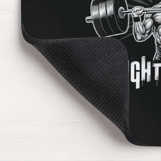 Yeah Buddy Light Weight Bodybuilding Gym Funny Wei マウスパッド (コーナー)