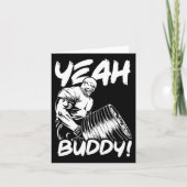Yeah Buddy - Ronnie Coleman Tバー行 – Gym Motima カード (正面)
