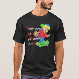 Yeah I Vape Very Good At Respecting Women Funny Va Tシャツ