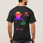 Yeah Im so "SORRY" U People & GCM Custumデザイン Tシャツ (裏面)