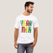Yeah Mon Jamaican Vacation Tシャツ (正面フル)