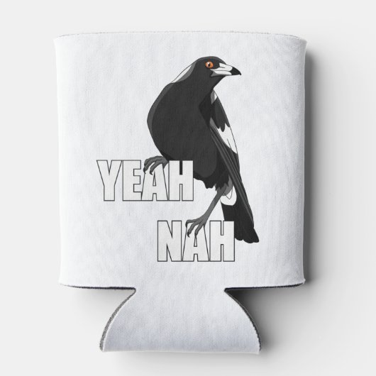 Yeah Nahオーストラリアおもしろいのスラングのマグピーはクーラーできる 缶クーラー (裏面)