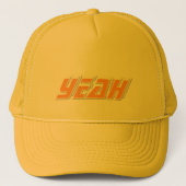 Yeah Tシャツ - 一言で気持ちを伝える キャップ (正面)