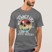 Yeah We Fancy Like Applebees On A Date Night Count Tシャツ (正面)
