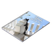 Yeah You Cat写真得文やる気を起こさせる ノートブック (左側)