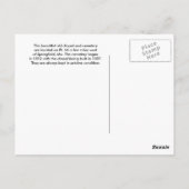 Yeakley Chapel & Capartary on Route 66 ポストカード (裏面)