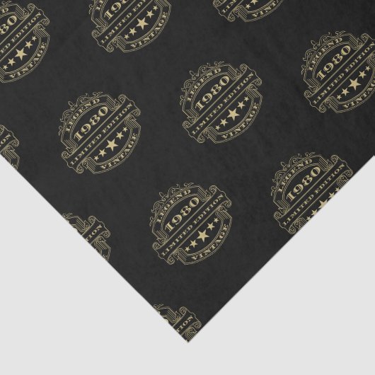 Year 1980 Birthday 薄葉紙 (詳細)