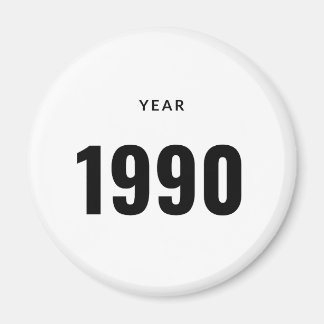 Year 1990 Magnet マグネット