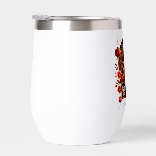 Year 2025 Wood Snake. Chinese horoscope  (右面)