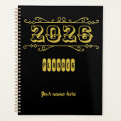 Year 2026 Planner プランナー手帳 (正面)