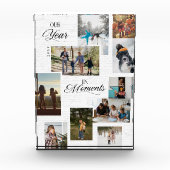 Year in Momentsフォトギャラリーコラージュキープサケ フォトブロック (正面)