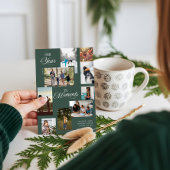 Year in Moments家族の写真コラージクリスマス シーズンカード