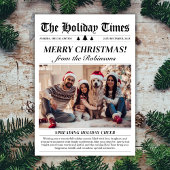 Year in Review新聞ユニークChristmas 3写真 シーズンカード