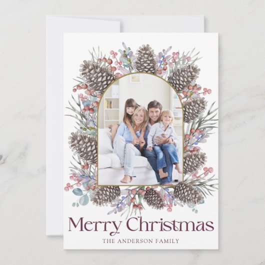 Year In Review 13 Photo & Botanal Christmas シーズンカード (正面)