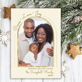 Year in Review and Peace Love Joy Gold Arch Photo  シーズンカード