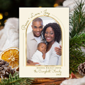 Year in Review and Peace Love Joy Gold Arch Photo  シーズンカード