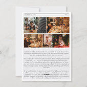 Year In Review Christmas Newspaper 6枚 シーズンカード (裏面)