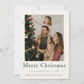 Year in Review Christmas What a Year Holiday 招待状 (正面)