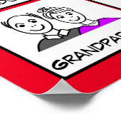 Year In Review Instant Photo Family Collage ポスター (角)