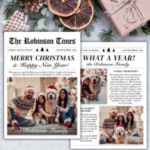 Year in Review Newspaperユニーク Christmas 3写真